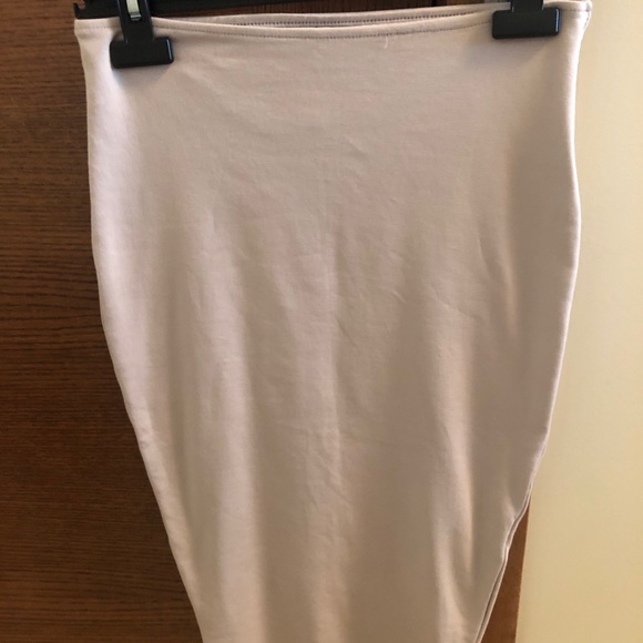 BNWT Kookai Chic Skirt taupe size 2 (AUS) - Picture 4 of 6